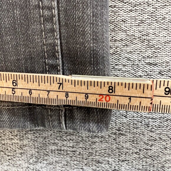 Ann Taylor Jeans Women Size 8P Gray Modern Fit Lindsay Waist Low Rise Cotton - Picture 9 of 14